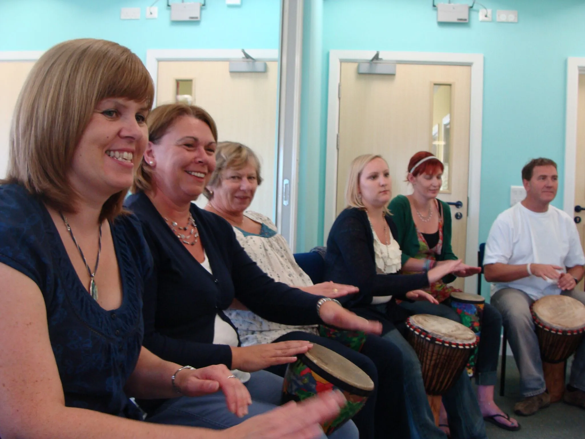 Adult drumming workshop