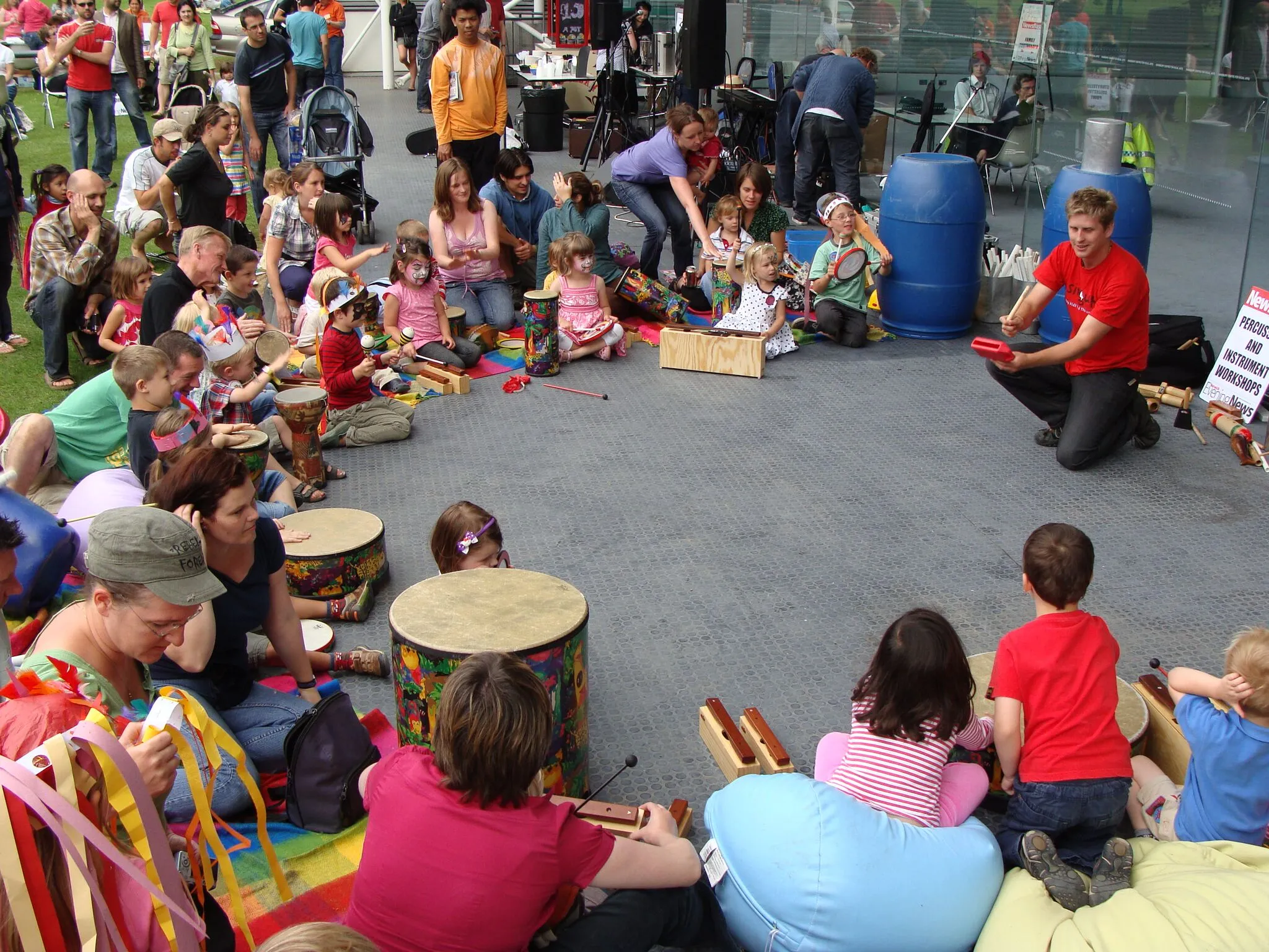 Forest School outdoor learning session